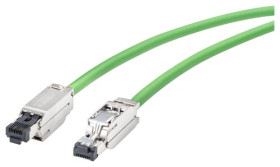Kabel Ethernet Cat6a długość 10m Z zakończeniem Siemens