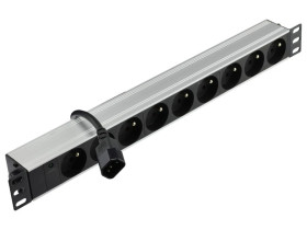 Listwa zasilająca RACK 19 cali 1U 9 gniazd z wtykiem C14 NEKU /1,8m/