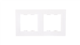 Asfora Ramka Podwójna Pionowa Biała Eph5810221