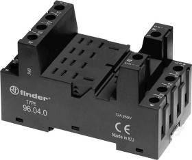 Finder 96.04.0 Gniazdo przekaźnika (D x S x W) 48.2 x 43.4 x 82.5 mm 1 szt.