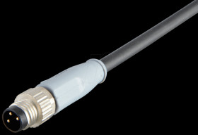 42-10012 SAL M8 x 1, 3-pin, 2 m, cable plug
