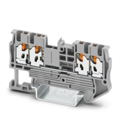 Złączka szynowa 4‑przewodowa 1,5mm2 szara XT 1,5-QUATTRO 1641123