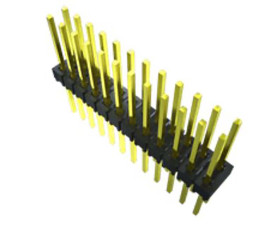 Złącze szpilkowe 3-pinowe raster: 2.54mm -rzędowe Samtec