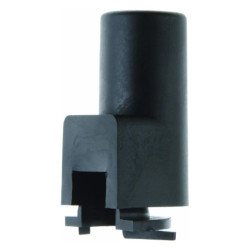 Wprowadzenia rurowe czarny 181705