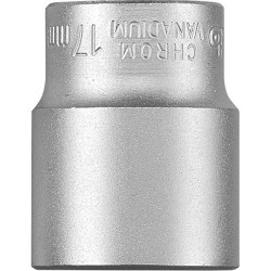kwb 372217 Bits 17mm 3/8&quot; CV-steel matt chrome wave section rounded corners