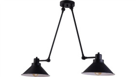 Lampa Wisząca Techno Black / White 9143 Nowodvorski