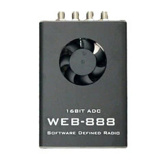 Web-888 SDR 16-bitowy przetwornik analogowo-cyfrowy 62MHz pasmo przenoszenia podwójne wejście antenowe ethernet Gigabit wbudowan