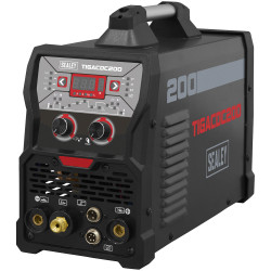 Sealey TIGACDC200 200A TIG/MMA AC/DC Pulse Inverter Welder 230V