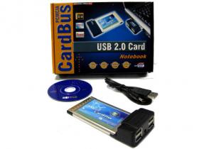 KARTA PCMCIA USB 2.0 4 PORTY
