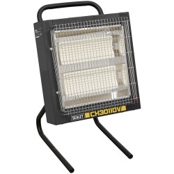Sealey CH30110V Ceramic Heater 1.2/2.4kW - 110V