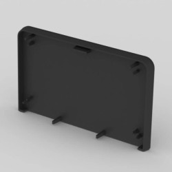 PK 90x55 D 8401 FB - element końcowy czarny