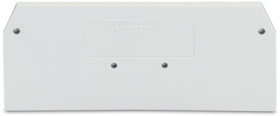 End/Intermediate plate for terminal block, 280-358