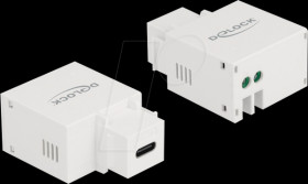 87792 Keystone Module USB Type-C™ Charging Port 2.1 A white