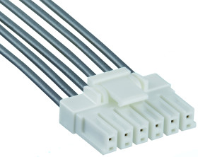 Obudowa złącza 6-pinowe -rzędowe raster: 3.3mm Hirose Żeński Montaż na kablu EnerBee DF33C Wewnętrzne źródło zasilania