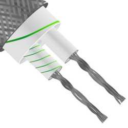 Przewód termoparowy K Nieekranowany, -60 → +400 C., dł. 10m, izolacja: Włókno szklane, 7-żyłowy, RS PRO