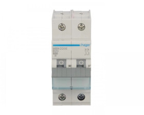 Wyłącznik nadprądowy 2P B 20A 6kA AC MBN220E