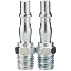 Draper 70860 1/4&quot; Male Screw Adapter (Pack of 2) - 70860
