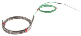 Termopara typ K do +1100C 1.5m kabel 1m, Stal nierdzewna IEC