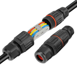 Złącze hermetyczne 3 piny mufa wodoodporna skręcana IP68 450V 32A