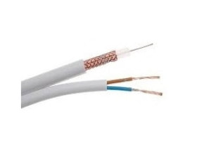 YWDXek + OMY 2x0,5mm przewód koncentryczny RG59