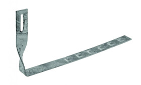 Uchwyt dachówkowy skręcony regulowany 420mm (zacisk na zagięcie) R.8086
