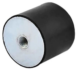 Nóżki antywibracyjne, M8, Ø 30mm, materiał: Stal nierdzewna 55Shore A, RS PRO