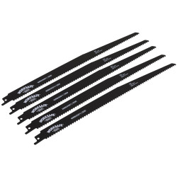 Worksafe WRS3021/300 Reciprocating Saw Blade 300mm 6tpi - Pack of 5