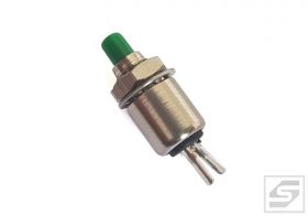 Przełącznik przyciskowy PBS7BG;1A; 250V;zielony;monostabilny(ON)-OFF;