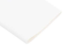 Osłona termokurczliwa Biały 2:1, średnica 38.1mm, dł. 1.2m, RS PRO