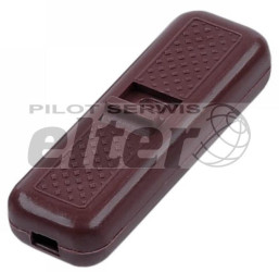 Przełącznik przelotowy brązowy 2A/250V