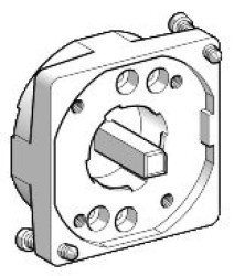 Płytka adaptera dla przełącznika piórk. krzywkowego O22 z metalową ramką KZ127