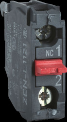 ZENL1121 Auxiliary switch for XAL, XAPS, 1 NC contact, without detent