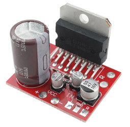 WZMACNIACZ STEREO 2X38W 9-17,5V TDA7379 (AMP-80111)