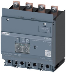 RCD, Typ A, 4-biegunowy, 160A, Siemens, 3VA911 SENTRON CE