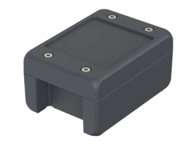 Aluminum enclosure, (L x W x H) 121 x 86 x 60 mm, graphite gray (RAL 7024), IP69K, 00162124
