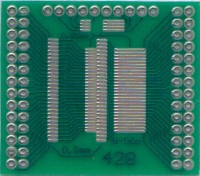 UMSMD428 Płytka - uniwersalna SSOP8...56 TSSOP8...56 na DIP raster 0,8 i 0,65 mm RoHS