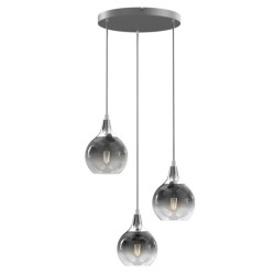 Lampa wisząca MONTE SILVER 3xE27 MLP8323 Milagro
