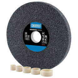 Draper 99570 Aluminium Oxide Bench Grinding Wheel 36G (200mm x 25mm)