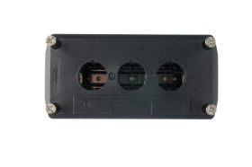 Obudowa kasety 3-otworowa 22mm szara IP65 XALD03