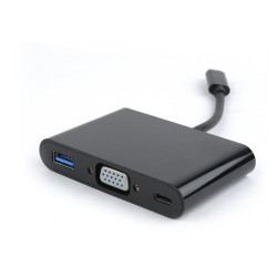 Rozgałęźnik wt.USB-C/3w1 ADAPTER /VGA,USB-C,USB3.0 przejście