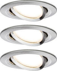 Lampa do zabudowy Paulmann Nova 93483 Zestaw 3-elementowy 6 W 470 lm