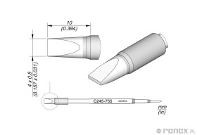 Grot C245755 do rączki JBC T245