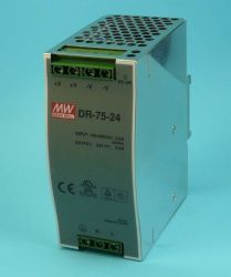 DR-75-24=HDR 24V/3,20A IMP.NA SZYNĘ