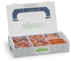Złącze splatane 221 WAGO Przezroczysty długość 260 mm Miedź