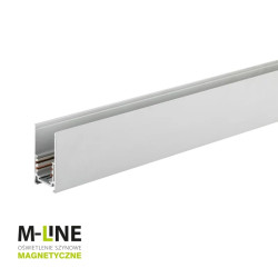 Szyna magnetyczna 1-faza natynkowa 2m biała M-LINE