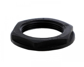 Nakrętka poliamidowa M32 EN 32M BK czarna E03DK-02020400503