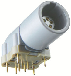 Złącze wielostykowe przemysłowe 5-pinowe, panelowe Gniazdo LEMO