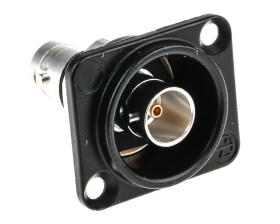 Złącze koncentryczne Montaż na panelu Żeński 75Ω typ złącza Złącze BNC Przepust