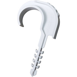 N &amp; L 531STN Single Clamp Fastener UV-Proof Light Grey 75 pcs