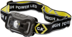 Headlamp, 90 m, 220 lm, IPX4, L 70 mm, C.K Tools T9613